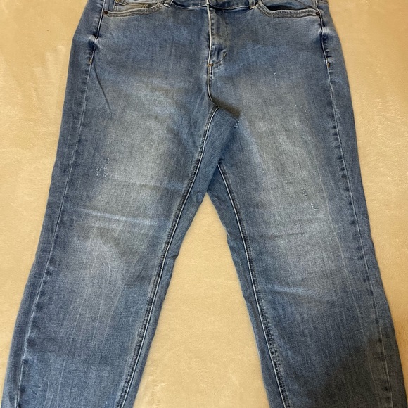 Love & Legend Frayed Hem Skinny Jeans - Size 20 - Picture 8 of 13